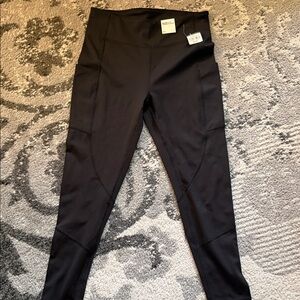 Sports Illustrated Swim Black Leggings